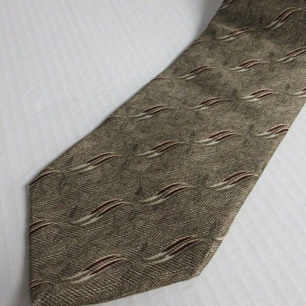BILL BLASS BLACK LABEL Imported Italian Silk Tie Handmade in U.S.A. 60 inches